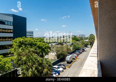 Ein Blick auf das tolle Miami. Hochwertige Fotos Stockfoto