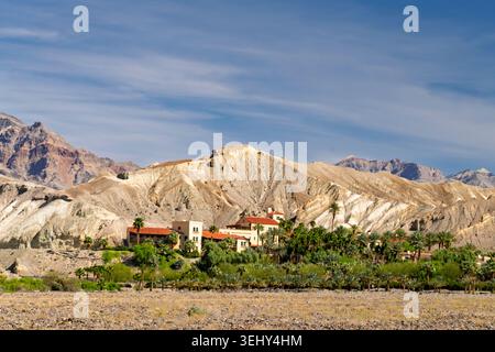 Das Inn at Death Valley Hotel im Death Valley National Park, Kalifornien, USA. Stockfoto