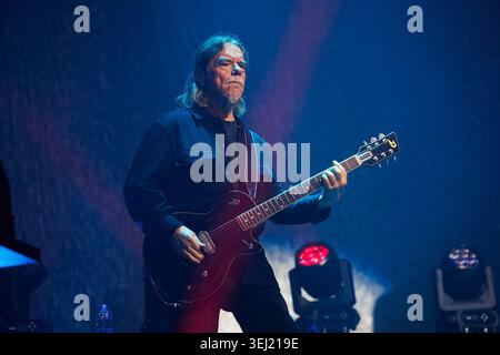 Barcelona, Spanien. November 2025. Roxette (schwedisches Pop-Rock-Duo) tritt im Sant Jordi Club auf. Stockfoto