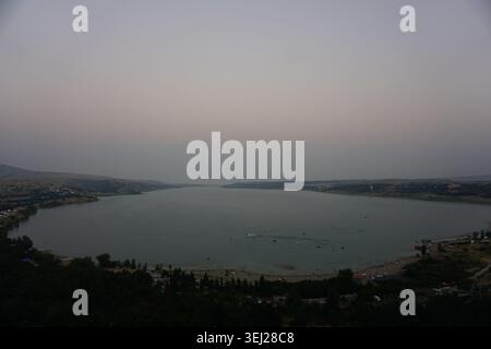 Tiflis, Georgien: Der Tifliser See aus der Chronik Georgiens Stockfoto