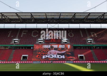 Köln, Deutschland. Mai 2026. Blick auf das Stadion bei der Premiere des Netflix-Dokumentarfilms 'Poldi' im RheinEnergieStadion. Quelle: Rolf Vennenbernd/dpa/Alamy Live News Stockfoto