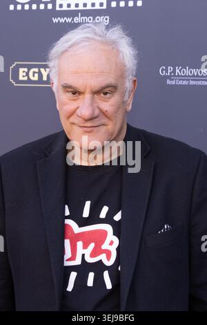 Los Angeles, Kalifornien, USA. Mai 2026. Tassos Boulmetis nimmt 2026 am 27. Mai 2026 am Los Angeles Greek Film Festival Opening Night im Egyptian Theatre in Los Angeles Teil. Credit: Vladimir Yazev/Alamy Live News Stockfoto