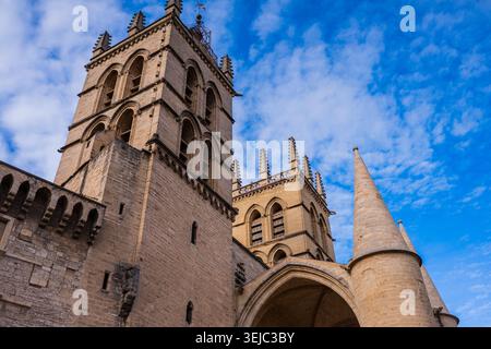 Kathedrale St. Peter in Montpellier, Frankreich Stockfoto