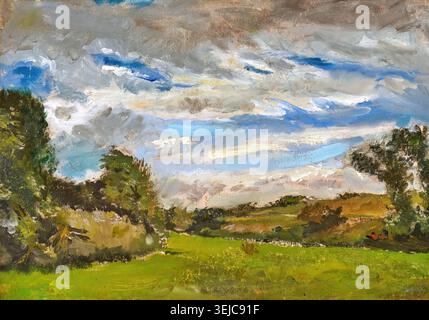 Vincent van Gogh 'in de Duinen (in den Dünen)' 1883 Französisch Öl Niederländisch Sanddünen Landschaft | Archium Stockfoto