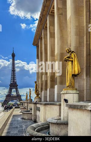 Palais de Chaillot, Paris, Frankreich Stockfoto