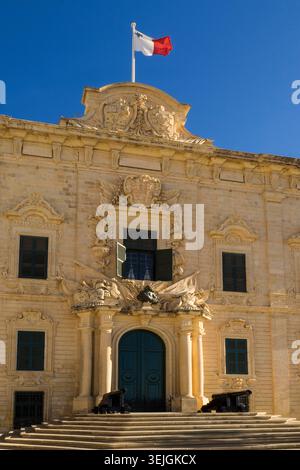 Malta - Valletta, Castile Inn Stockfoto