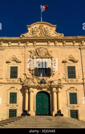 Malta - Valletta, Castile Inn Stockfoto