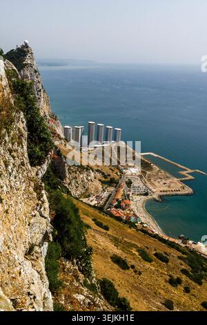 Europa - Gibraltar, Katalanische Bucht Stockfoto