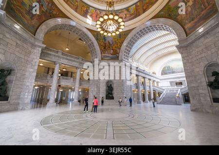 Utah State Capitol View of united states Stockfoto