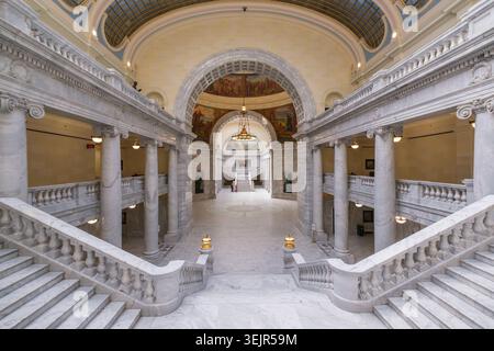 Utah State Capitol View of united states Stockfoto