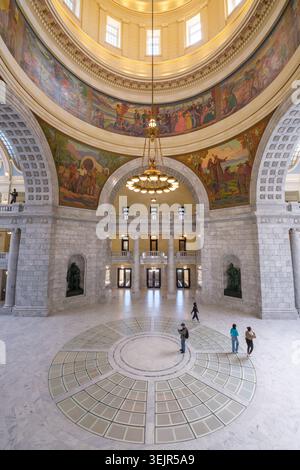 Utah State Capitol View of united states Stockfoto