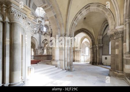 Ambulatorium des gotischen Doms St. Mauritius und Katharina, Magdeburger Dom, erbaut von 1209 bis 1520 in Magdebur Stockfoto