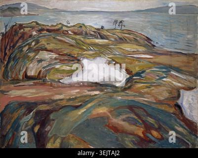 Küstenlandschaft, 1918. Stockfoto