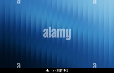 Blauer Hintergrund mit vertikalen Streifen und Farbverläufen. Modernes abstraktes Design, ideal für Präsentationen oder digitale Projekte Stockfoto