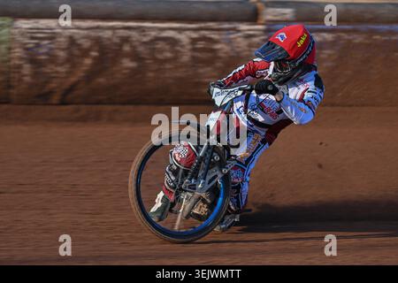Jake Allen von Redcar Bears tritt am Freitag, den 29. Mai 2026, in der ECCO Arena, Middlesbrough, beim vierten Cab Direct Championship-Spiel zwischen Redcar Bears und Scunthorpe Scorpions vor. (Foto: Trevor Wilkinson | MI News) Credit: MI News & Sport /Alamy Live News Stockfoto