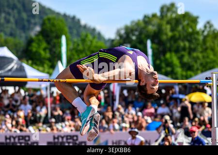 Niklas KAUL (GER, USC Mainz) AUT, Leichtathletik, 51. Hypomeeting, 30.05.2026, Foto: EIBNER-Pressefoto/Jan Papenfuss Stockfoto
