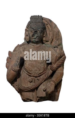 Agni. Gupta, 5. Jahrhundert n. Chr. Terrakotta. Ahichchhatra, Uttar Pradesh. Stockfoto