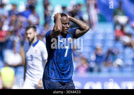 Lissabon, Portugal. 31. Mai 2026. Jovane Cabral von Cabo Verde reagiert während des internationalen Freundschaftsspiels zwischen Cabo Verde und Serbien im Estádio do Restelo am 31. Mai 2026 (Foto: Joao Bravo/Sports Press Photo) Credit: SPP Sport Press Photo. /Alamy Live News Stockfoto