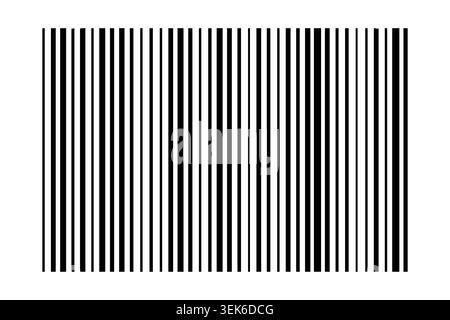 Symbol für Barcode-Vektor. Strichcode-Symbol Stock Vektor