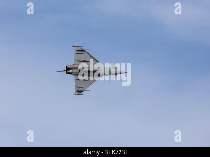 Eurofighter auf der Torbay Airshow. Stockfoto