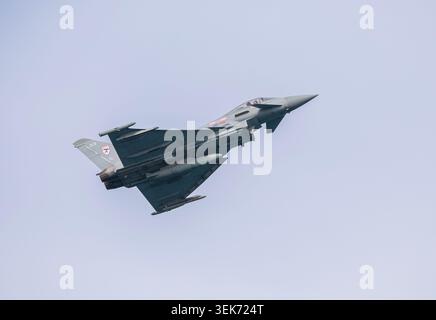 Typhhon Jet auf der Torbay Airshow. Stockfoto