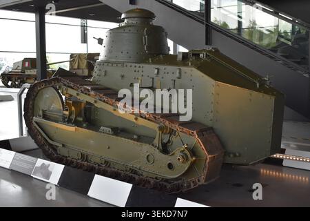 Soesterberg, Niederlande - 31. Mai 2026: Ein Renault FT17-Panzer Stockfoto