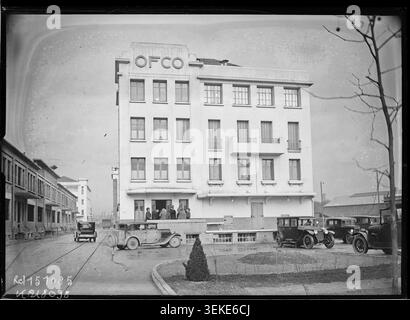 Die Molkerei OFCO ist am 29. Dezember 1930 in Saint-Ouen tätig. Agence Rols Pressefoto dokumentiert die Molkereien und die damit verbundenen Aktivitäten in seiner-Saint-Denis während der Zwischenkriegszeit. Stockfoto