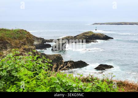 Die EO-Mündung in Ribadeo, Galicien, Spanien Stockfoto