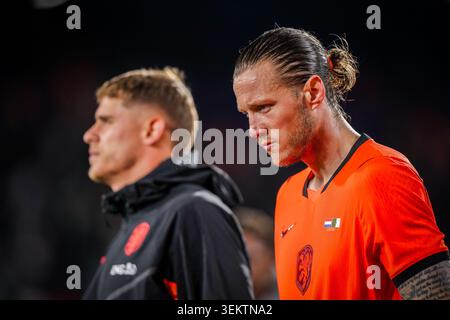 Rotterdam, Niederlande. Juni 2026. ROTTERDAM, 03-06-2026, Stadion Feijenoord de Kuip, Saison 2025/2026, FIFA International Football, Freundschaftsspiel zwischen den Niederlanden und Algerien, Foto zeigt niederländischen Spieler Wout Weghorst Credit: Pro Shots/Alamy Live News Stockfoto
