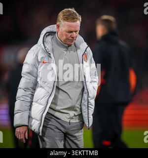 Rotterdam, Niederlande. Juni 2026. ROTTERDAM, 03-06-2026, Stadion Feijenoord de Kuip, Saison 2025/2026, FIFA internationaler Fußball, Freundschaftsspiel zwischen den Niederlanden und Algerien, Foto zeigt den niederländischen Trainer Ronald Koeman Credit: Pro Shots/Alamy Live News Stockfoto