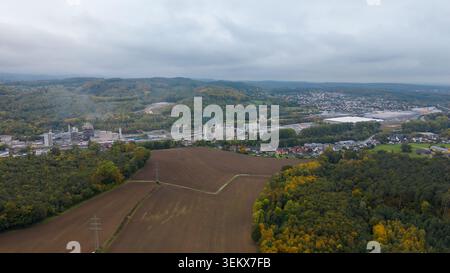 Fabriken in menden sauerland, deutschland Stockfoto
