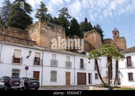 Antequera in Andalusien: Die Alcazaba Stockfoto