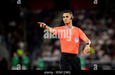 Mainz, Deutschland. 31. Mai 2026. Schiedsrichter Matheus Delgado Candancan (Brasilien) Deutschland - Finnland Deutschland - Finnland 31.05.2026 Copyright ( Stockfoto