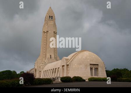 Osssuary Douaumont Monument in Douaumont-Vaux, Frankreich Stockfoto