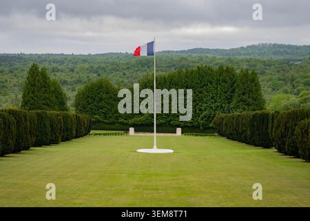 Osssuary Douaumont Monument in Douaumont-Vaux, Frankreich Stockfoto