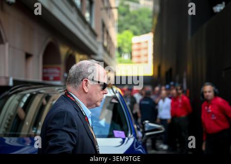 Monaco, Monte Carlo, 6. Juni 2026, Prinz Albert II. Von Monaco während des F1 Qualifying, Copyright Marco Talluto/Alamy Live News Stockfoto