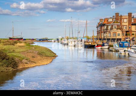 Blakeney Harbour, North Norfolk, England Stockfoto