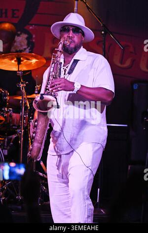 Boca Raton. Juni 2026. Die Caribbean Connection treten am 5. Juni 2026 im Funky Biscuit in Boca Raton, Florida auf. Quelle: Mpi04/Media Punch/Alamy Live News Stockfoto