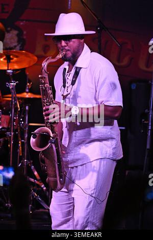 Boca Raton. Juni 2026. Die Caribbean Connection treten am 5. Juni 2026 im Funky Biscuit in Boca Raton, Florida auf. Quelle: Mpi04/Media Punch/Alamy Live News Stockfoto
