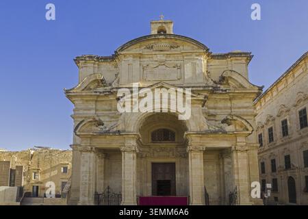 Malta? Valletta, Kirche St. Katharina von Italien Stockfoto