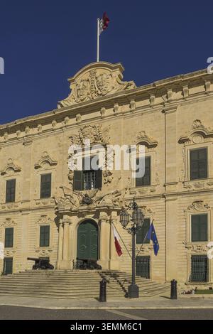 Malta? Valletta, Kastilien, Gästehaus Stockfoto