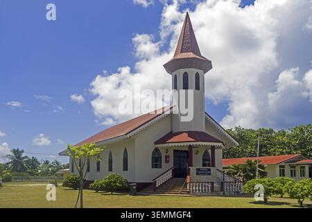 Französisch-Polynesien-Archipel Rangiroa, Kommunion Christi Stockfoto
