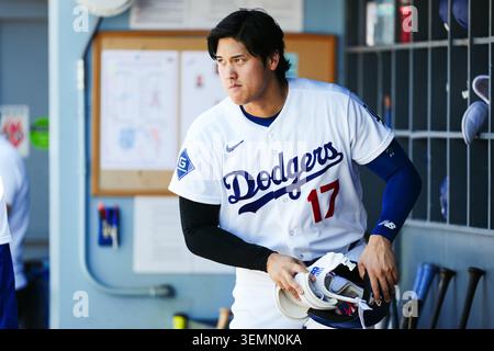Los Angeles, USA. Juni. 2026. Shohei Ohtani (Dodgers) Juni. 7, 2026 - Baseball: MLB Regular Season Game Los Angeles Dodgers vs. Los Angeles Angels Veranstaltungsort: Dodger Stadium (Los Angeles, Kalifornien, USA) Credit: Creative 2/AFLO/Alamy Live News Stockfoto