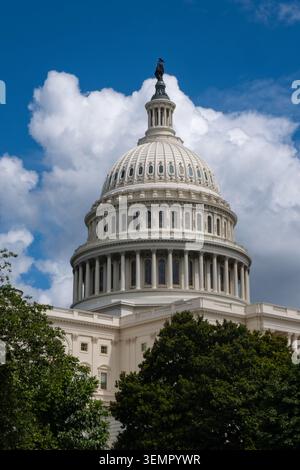 The United States Capitol, Washington DC, USA, Juli 2025 Stockfoto
