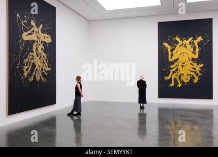 White Cube Bermondsey, London, Großbritannien. Juni 2026. Fotoruf: Georg Baselitz „wieder zurück“ im White Cube Bermondsey. Quelle: Matthew Chattle/Alamy Live News Stockfoto