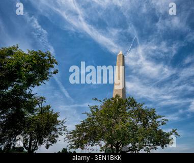 Das Washington Monument am 5. Juni 2026 Stockfoto