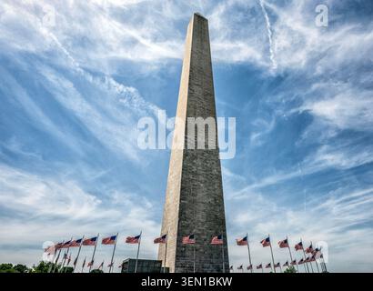 Das Washington Monument am 5. Juni 2026 Stockfoto