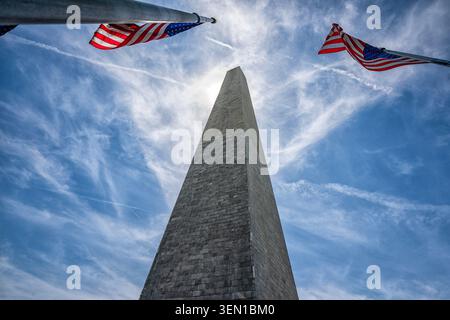 Das Washington Monument am 5. Juni 2026 Stockfoto
