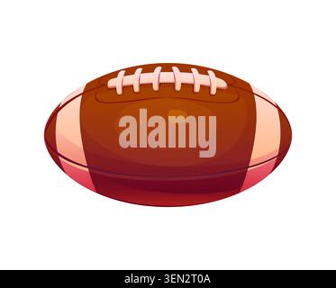 Cartoon American Football Spiel Sportball Stock Vektor