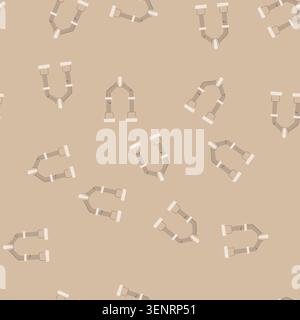 Muster Steinbogen Tor Element, das einen Durchgang und des Eingangs, Portals oder Tor, minimalistische flache Vektor-Illustration auf weißem Hintergrund für u bereitstellt Stock Vektor
